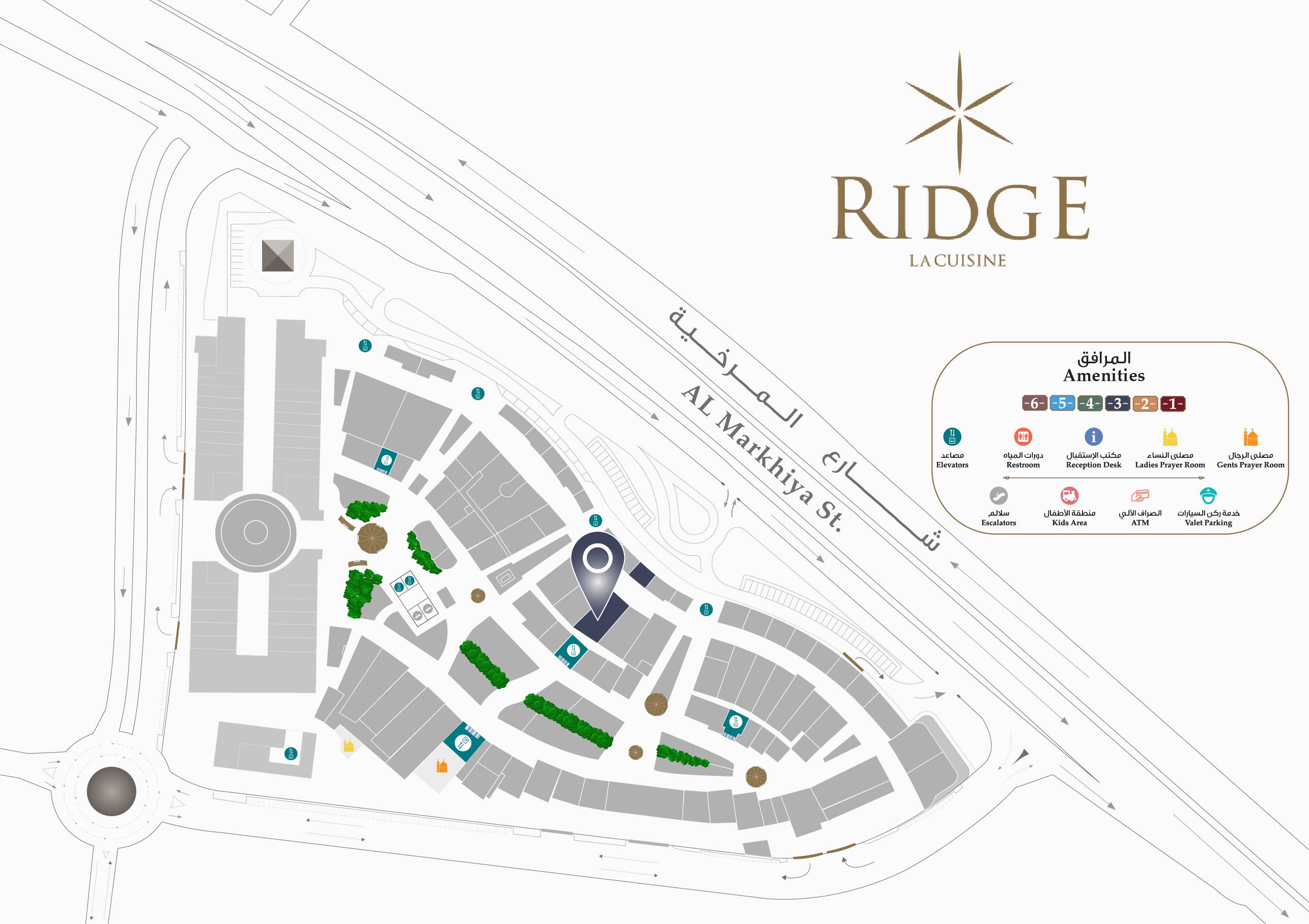Ridge La Cuisine Location