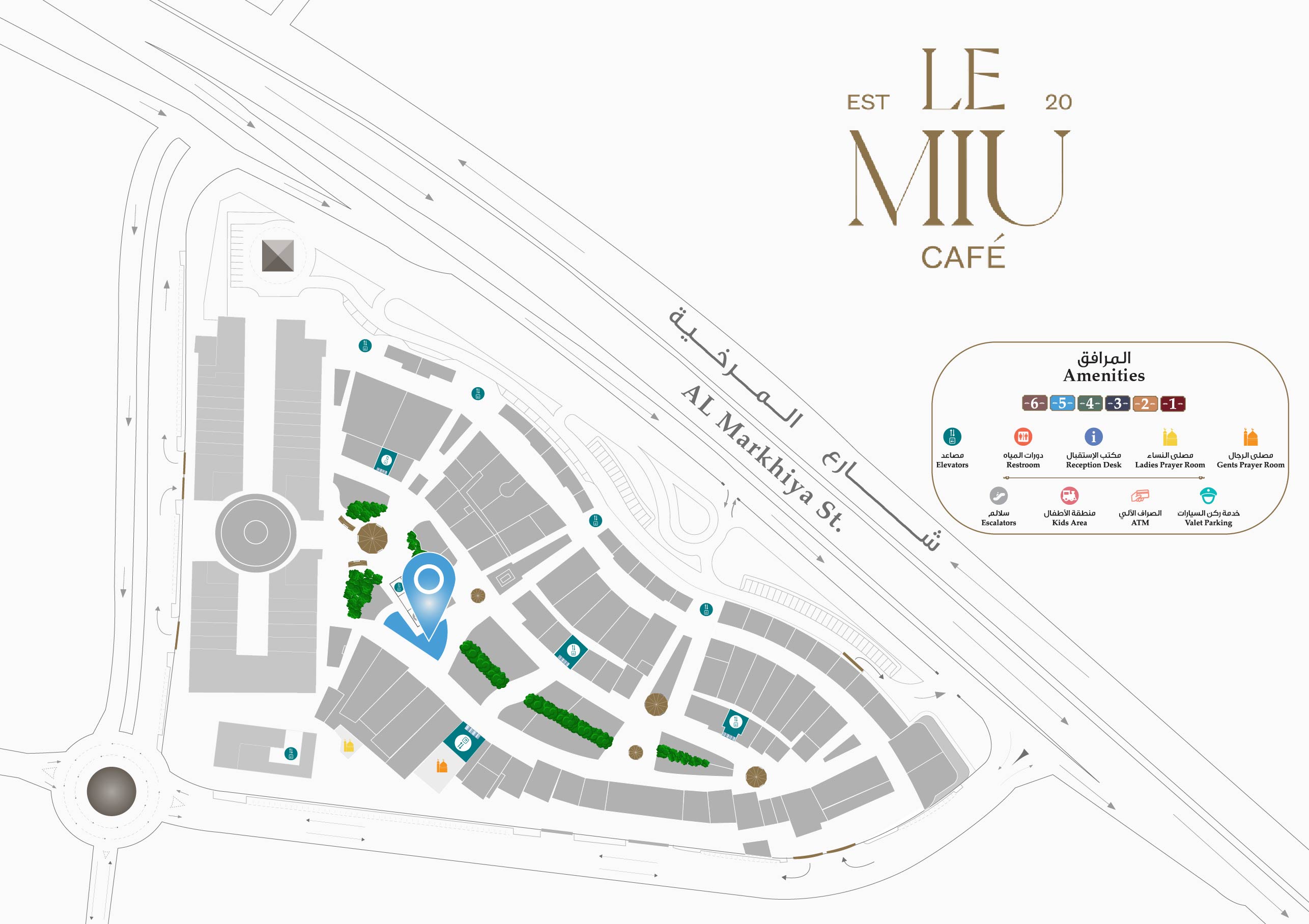 Le Miu Cafe Location