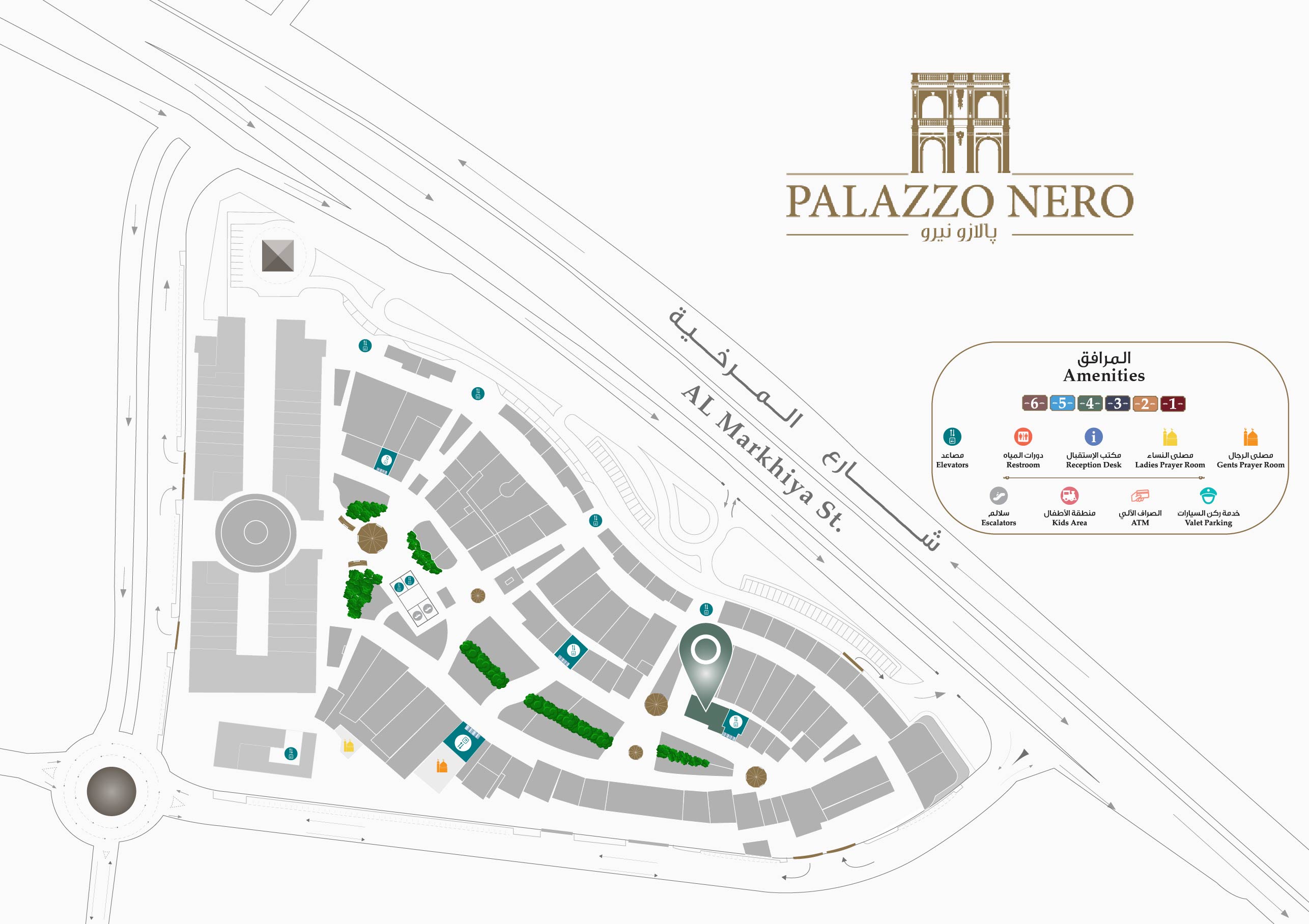 Palazzo Nero Location
