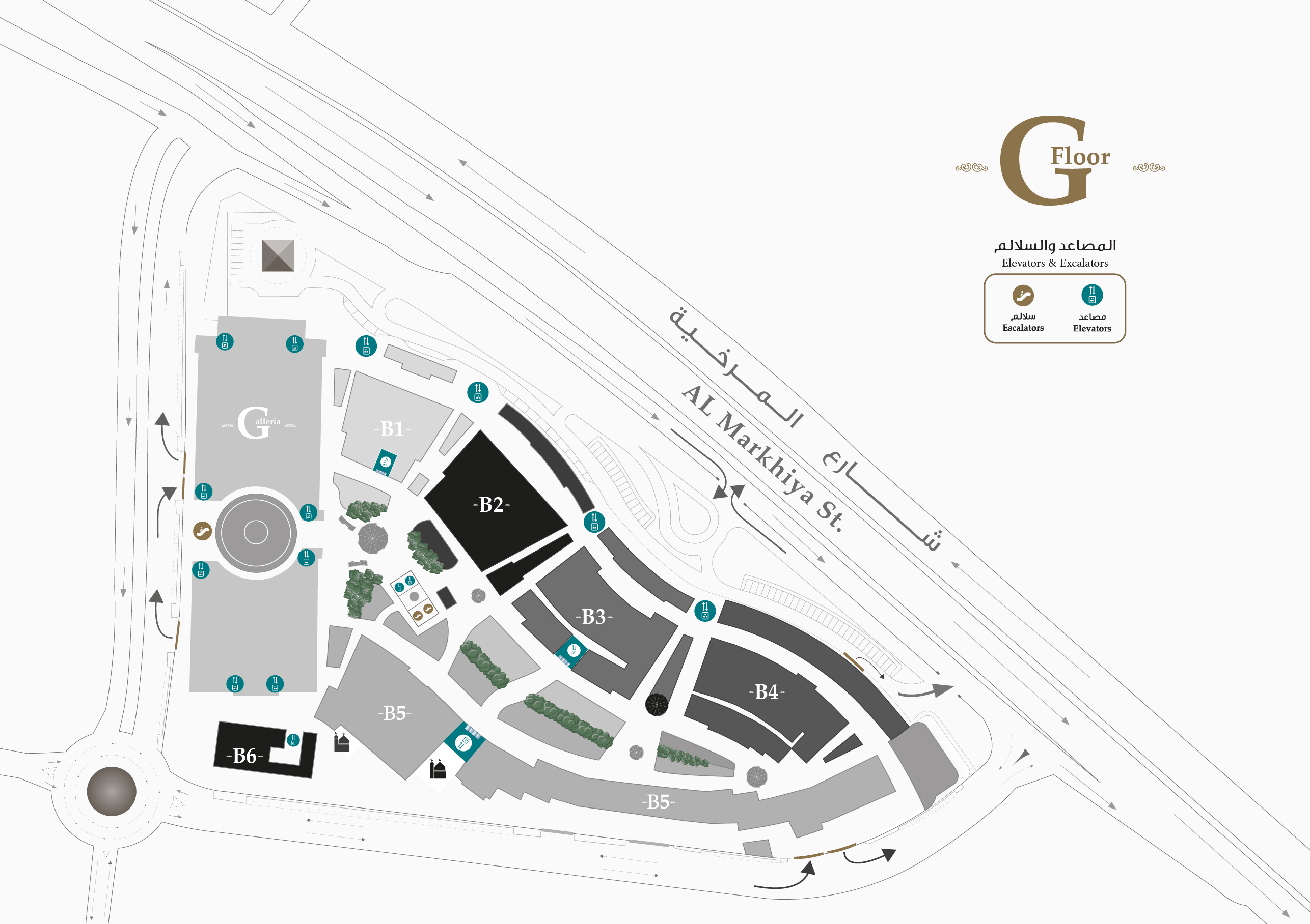 Ground Floor Elevators Escalators - AlHazm