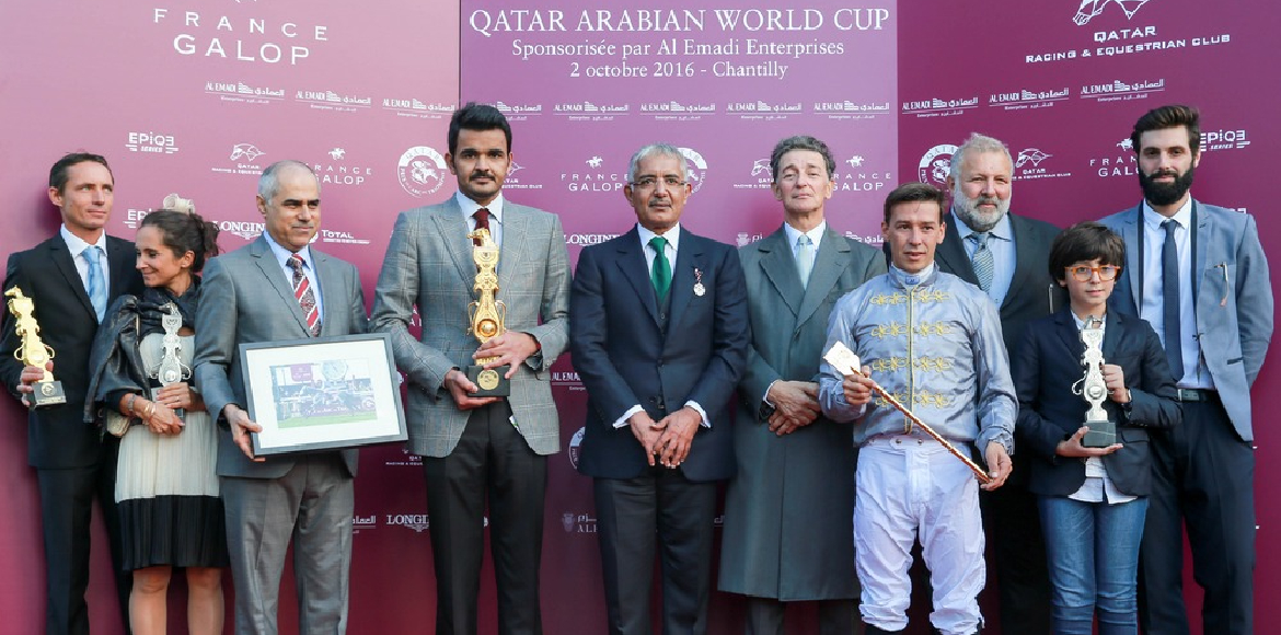 AlHazm official sponsor of Qatar Prix de l’arc de triomph france 2016