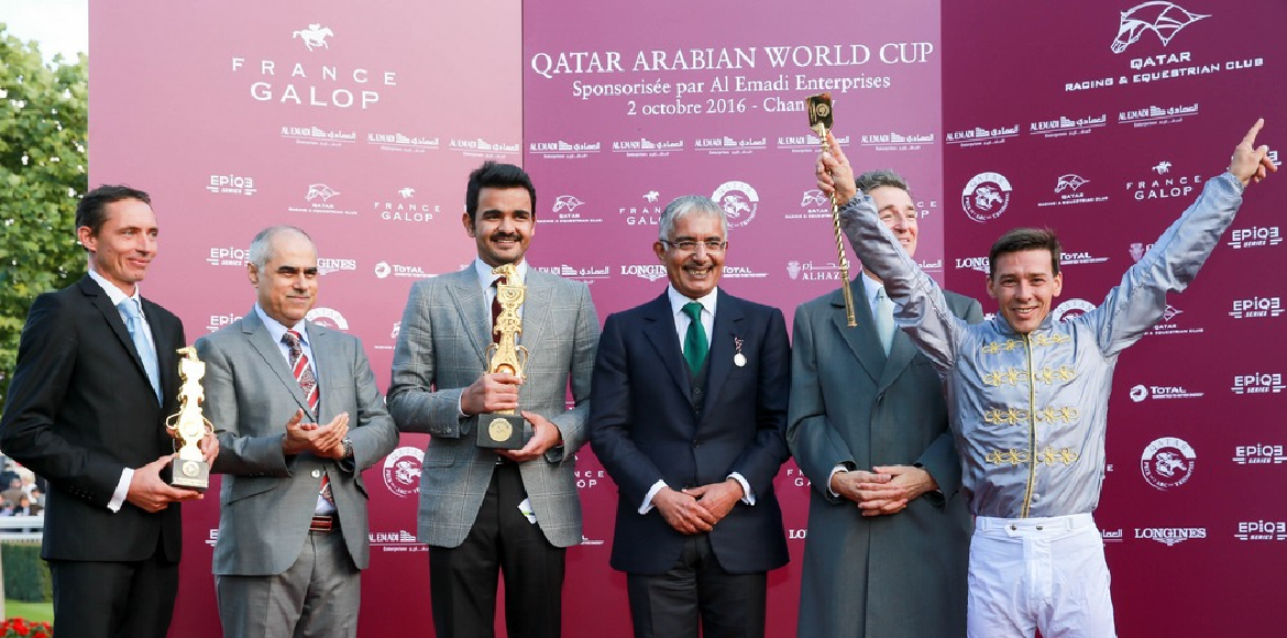 AlHazm official sponsor of Qatar Prix de l’arc de triomph france 2016