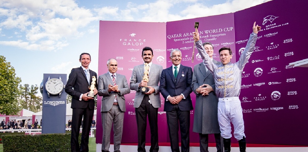 AlHazm official sponsor of Qatar Prix de l’arc de triomph france 2016